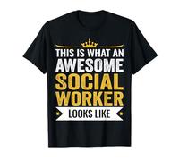 Funny Appreciation This is an Awesome Social Worker T-Shirt