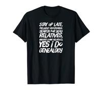 Funny approval I Do Genealogy Genealogist Ancestry T-Shirt