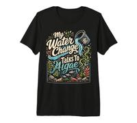 Funny Aquarium Water Change Algae Fish Tank Keeper Premium T-Shirt