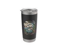 Funny Aquarium Water Change Algae Fish Tank Keeper Stainless Steel Insulated Tumbler