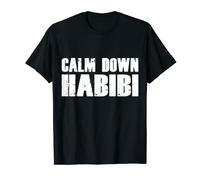 Funny Arabic Calm Down Habibi T-Shirt Men Women Gift T-Shirt