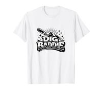 Funny Archaeologist Dig Baddie Archaeology Humour T-Shirt