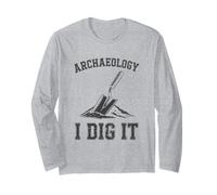 Funny Archaeologist Digging Excavation History Long Sleeve T-Shirt