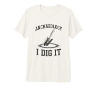 Funny Archaeologist Digging Excavation History Premium T-Shirt
