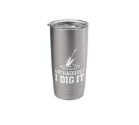 Funny Archaeologist Digging Excavation History Stainless Steel Insulated Tumbler