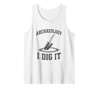 Funny Archaeologist Digging Excavation History Tank Top