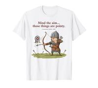 Funny Archer 1066 Battle of Hastings Pointy Arrows History T-Shirt