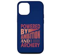 Funny Archer Hunting Humor Powered by ambition and Archery Case for iPhone 12/12 Pro