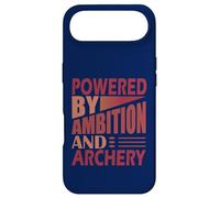 Funny Archer Hunting Humor Powered by ambition and Archery Case for iPhone Air