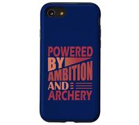 Funny Archer Hunting Humor Powered by ambition and Archery Case for iPhone SE (2020) / 7/8