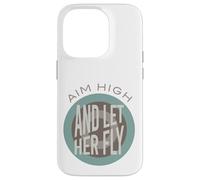 Funny Archery Aim High and Let Her Fly Case for iPhone 14 Pro