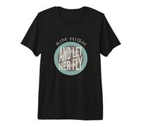 Funny Archery Aim High and Let Her Fly Premium T-Shirt