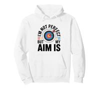 Funny Archery I'm Not Perfect But My Aim Is Pullover Hoodie