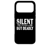 Funny Archery Quote - Silent But Deadly Case for iPhone 17 Pro Max