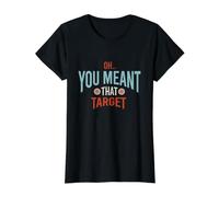 Funny Archery Target Humor, Archer Design Value Graphic T-Shirt, Women, Black, S