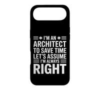 Funny Architect Saying I Am Always Right Humor Case for iPhone Air