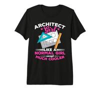 Funny Architecture Architect Women Girls Architect Premium T-Shirt