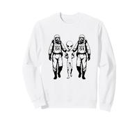 Funny Area 51 Conspiracy Humor Roswell UFO Alien Abduction Sweatshirt