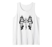 Funny Area 51 Conspiracy Humor Roswell UFO Alien Abduction Tank Top