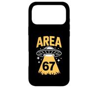 Funny Area 67 UFO Alien Viral Slang Conspiracy Gen Z Humor Case for iPhone 17 Pro Max