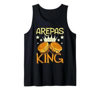 Funny Arepa King - Latin American Cuisine Lover Tank Top