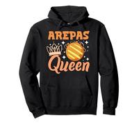Funny Arepa Queen - Latin American Cuisine Lover Pullover Hoodie