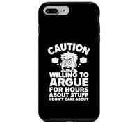 Funny Arguing Debating Joke Sarcasm Dad Fathers Day Uncle Case for iPhone 7 Plus/8 Plus