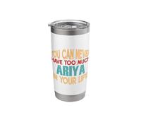 Funny Ariya Personalized Tshirt First Name Joke Item Stainless Steel Insulated Tumbler