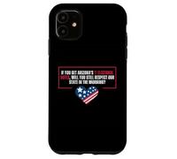Funny Arizona Electoral Votes 2024 Political Campaign Joke Case for iPhone 11
