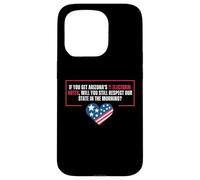 Funny Arizona Electoral Votes 2024 Political Campaign Joke Case for iPhone 15 Pro