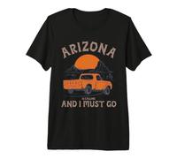 Funny Arizona is Calling and I Must Go Desert Cactus Tee Premium T-Shirt