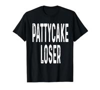 Funny Arm Amputee Recovery Pattycake Loser Humor Value Graphic T-Shirt, Men, Black, L