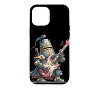 Funny Armored Guitarist with Guitar for Knight Lovers Case for iPhone 12 Pro Max