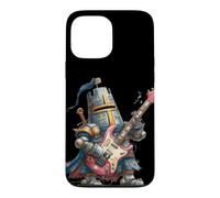Funny Armored Guitarist with Guitar for Knight Lovers Case for iPhone 13 Pro Max