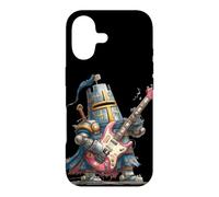 Funny Armored Guitarist with Guitar for Knight Lovers Case for iPhone 17