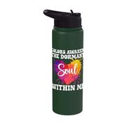 Funny Art Painters Awaken The Sleeping Draftsman Stainless Steel Insulated Water Bottle