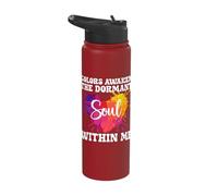 Funny Art Painters Awaken The Sleeping Draftsman Stainless Steel Insulated Water Bottle