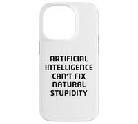Funny Artificial Intelligence AI Sarcasm Design - Humor Case for iPhone 14 Pro