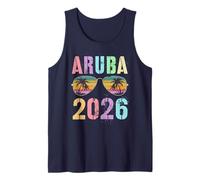 Funny Aruba 2026 Vacay Best Ever Vacation Matching BFF Mom Tank Top