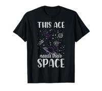 Funny Asexual Pride Outer Space Ace Asexuality Pride Asexual T-Shirt