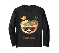 Funny Asian Cuisine Miso Ramen His Pho-King Delicious Long Sleeve T-Shirt