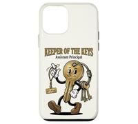 Funny Assistant Principal Keeper of the Keys Cartoon AP W ase for iPhone 12 mini