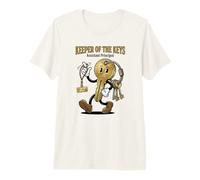 Funny Assistant Principal Keeper of the Keys Cartoon AP Week Premium T-Shirt
