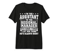 Funny Assistant to the Regional Manager Premium T-Shirt