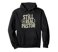 Funny Associate Pastor Not Senior Humor Church Staff Pullover Hoodie