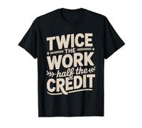 Funny Associate Pastor Twice Work Half Credit Church Staff T-Shirt