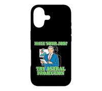 Funny Astral Projection Meme Spiritual Humor Office Comedy Case for iPhone 17