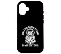 Funny Astronaut Cat Do You Copy Over Saying Case for iPhone 16