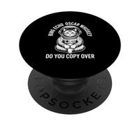 Funny Astronaut Cat Do You Copy Over Saying PopSockets Adhesive PopGrip