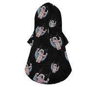 Funny Astronaut Dog Hoodie Luxury Dog Clothes Winter Dog Jacket Pet Clothes Hoodie French Bulldog Teddy Pug Puppy Clothes 2XL